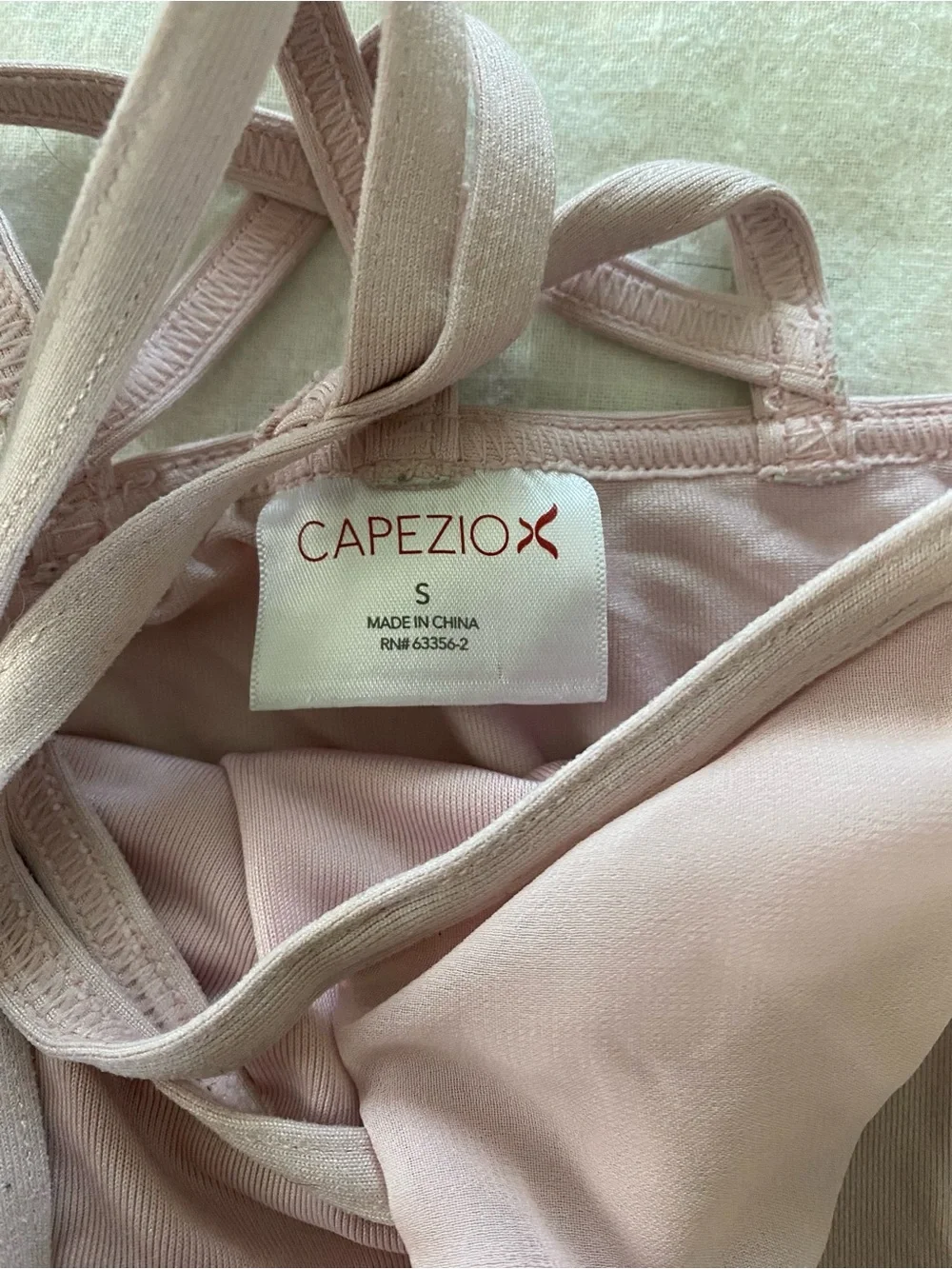 Capezio classic blush